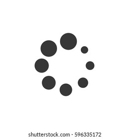 Buffering Icon Stock Vector (Royalty Free) 596335172 | Shutterstock