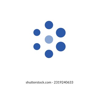 buffering logo design vector illustration