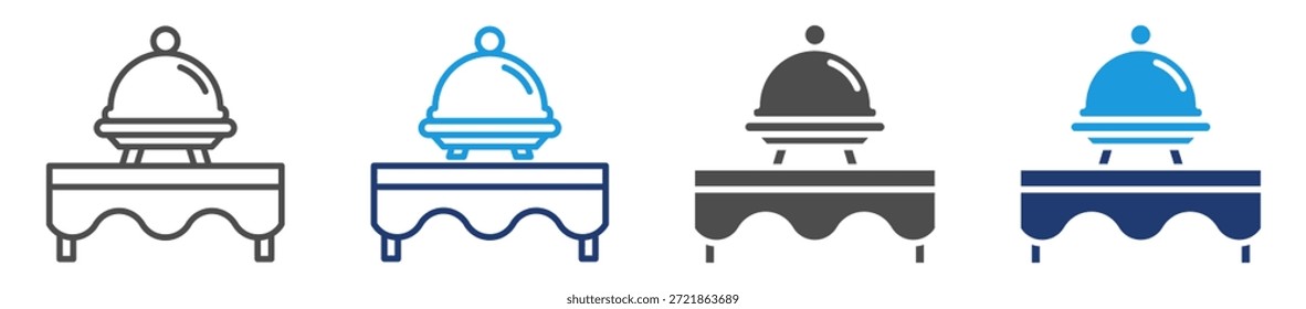 buffet icon sheet multiple style