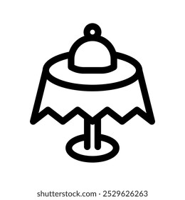 Ilustración de diseño de símbolo de Vector de icono de buffet