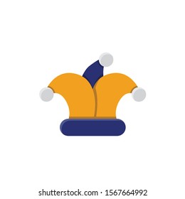 buffoon icon vector flat style design