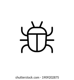 Bug Animal Vector Line Icon