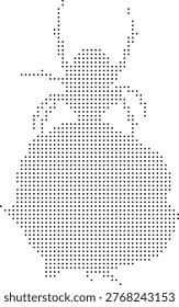 bug arachnid spider insect nature pixelated bitmap dither halftone dotted retro black white 1-bit wildlife scary creepy web legs hunter animal horror