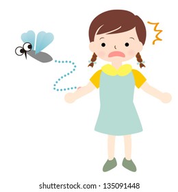 Bug bite   Girl 