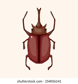 bug cartoon elements