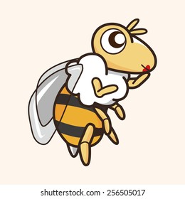 bug cartoon elements