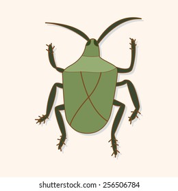 bug cartoon elements