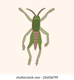 bug cartoon elements