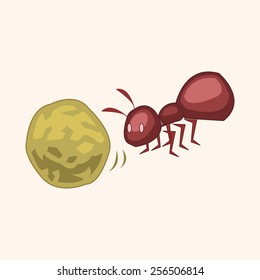 bug cartoon elements