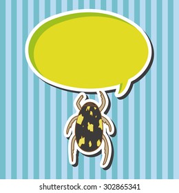 bug cartoon elements