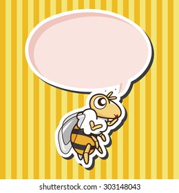 bug cartoon elements