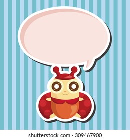 bug cartoon elements