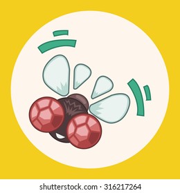 bug cartoon elements