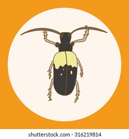 bug cartoon elements