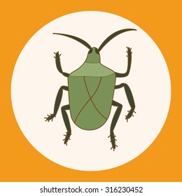 bug cartoon elements