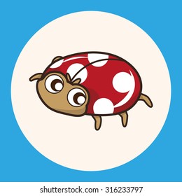 bug cartoon elements