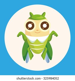 bug cartoon elements