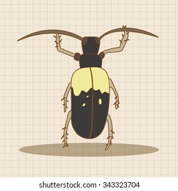 bug cartoon elements