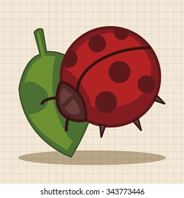 bug cartoon elements