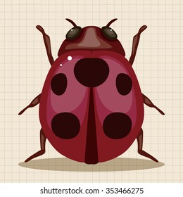 bug cartoon elements