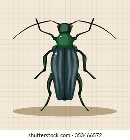 bug cartoon elements