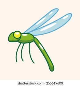 bug cartoon elements vector,eps