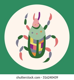 bug cartoon elements vector,eps