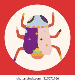 bug cartoon elements vector,eps