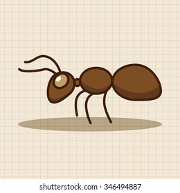 bug cartoon elements vector,eps