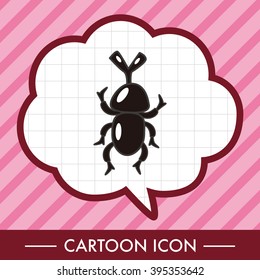 bug cartoon elements vector,eps