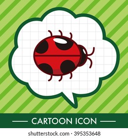 bug cartoon elements vector,eps