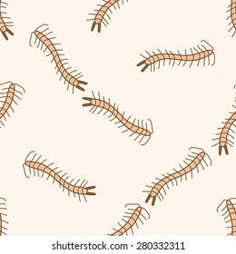 bug cartoon , cartoon seamless pattern background