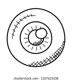 
A bug in the CD depicting compact disk virus attack
