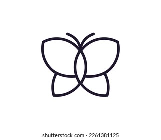 Bug concept. Single premium editable stroke pictogram perfect for logos, mobile apps, online shops and web sites. Vector symbol isolated on white background. 