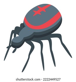 Bug control icon isometric vector. Home service. Work equipment