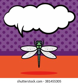 bug doodle, speech bubble