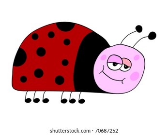 bug drawn by hand