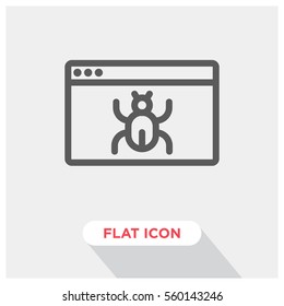 Bug fix vector icon