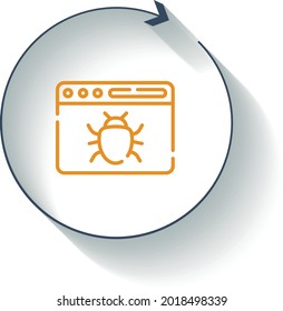 bug fixes icon vector design