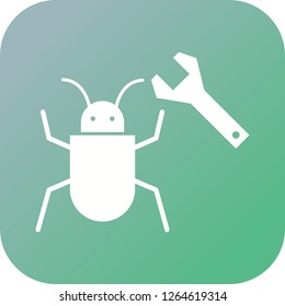 Bug fixing Glyph round corner multi color gradient BG