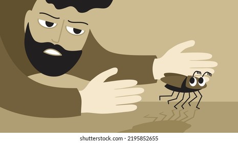 Bug Fixing And Patch Updates - Software Application Updates For Improve Performance And Stability. Abstract Person Catching The Insect