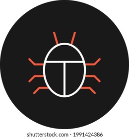 Bug, fixing, repair icon vector image. Can also be used for internet security. Suitable for use on web apps, mobile apps and print media.