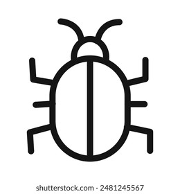 Bug Icon for Cybersecurity and Malware Analysis Software
