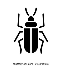 Bug icon. insect sign. vector illustration