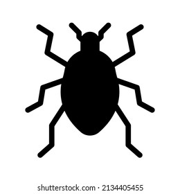 Bug icon. insect sign. vector illustration