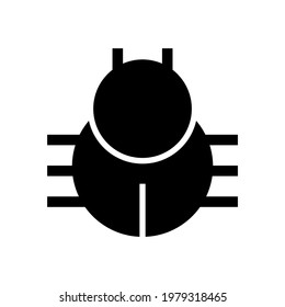 icono de error o logotipo símbolo de signo aislado ilustración vectorial - iconos vectoriales de estilo negro de alta calidad

