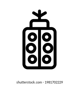 bug icon or logo isolated sign symbol vector illustration - high quality black style vector icons
