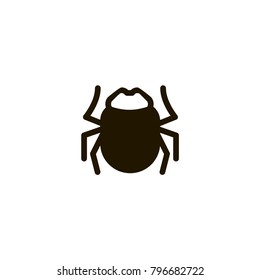 bug icon. sign design