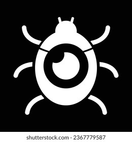 bug icon symbol sign vector