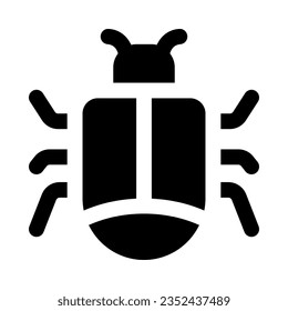 bug icon for your website, mobile, presentation, and logo design.